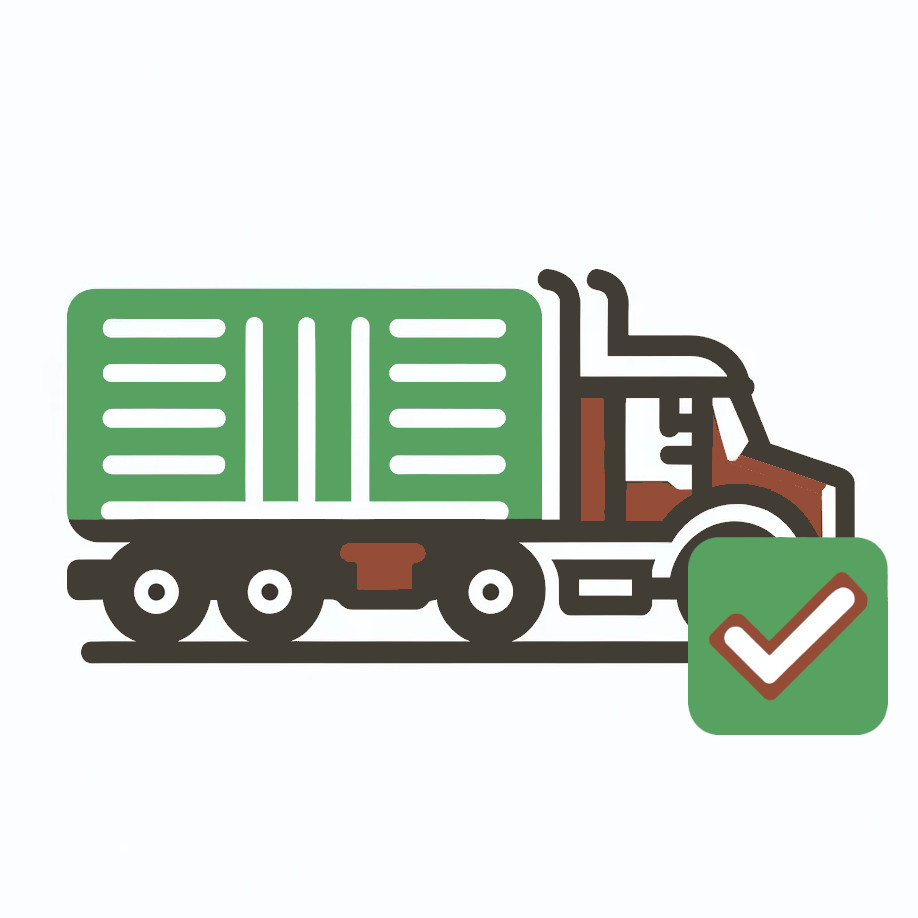 Truck Ticked Icon